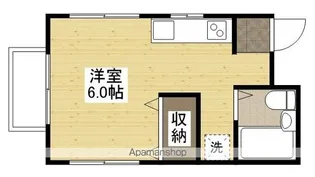コーポ竹内【1階】の間取り