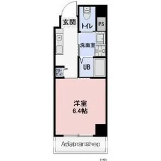 ワイズタワー新栄【6階】の間取り