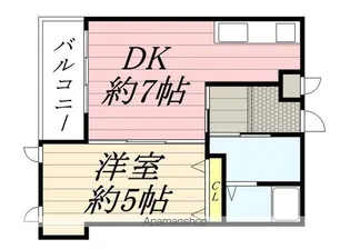 ジュエル曽根東【101号室】の間取り