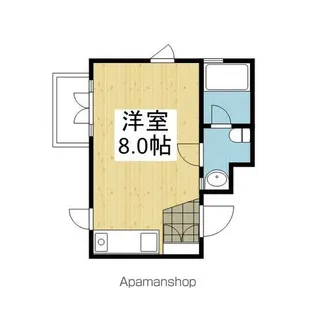 ユタカ・ハイツ【201号室】の間取り