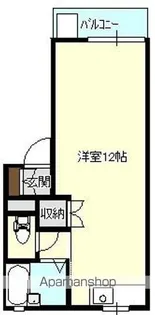 メイプルハウス桃木【106号室】の間取り