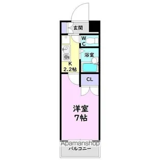 パークサイド・K【1階】の間取り