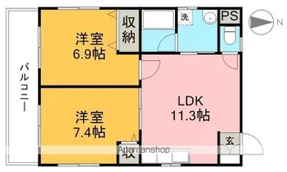 SPICA【1階】の間取り