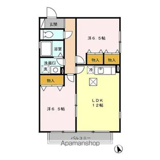 アーバンハイム B棟C棟D棟【1階】の間取り