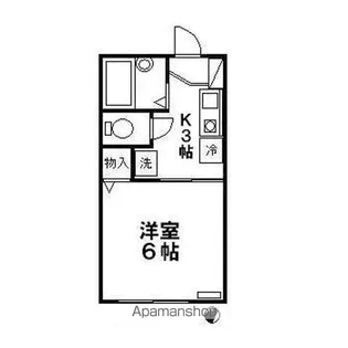 ハイムおもだか【2階】の間取り