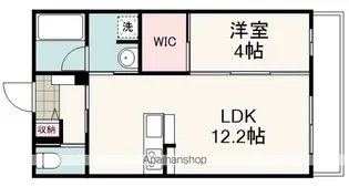 LUXE駒形(ラグゼコマガタ)【202号室】の間取り