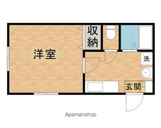 ヴァリューハイツ【207号室】の間取り