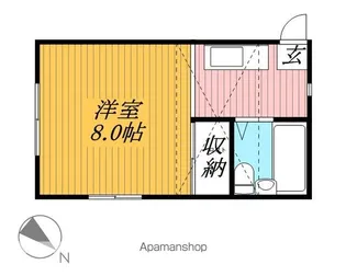 スカイパティオ【2階】の間取り