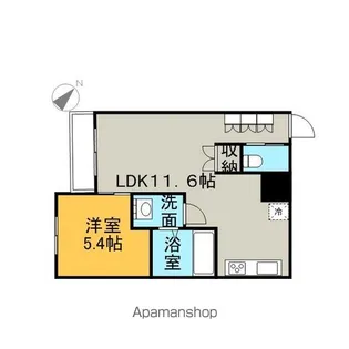 コンフォリア新川【4階】の間取り