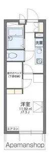 レオパレスリオⅡ【4階】の間取り