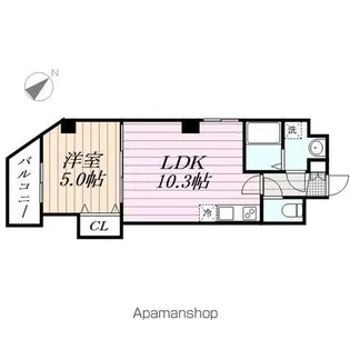 カイテキースⅢ【4階】の間取り