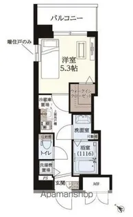 ギャラクシー南福岡駅前【7階】の間取り