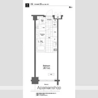 プライムアーバン目黒大橋ヒルズ【6階】の間取り