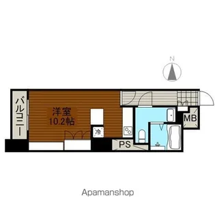 ドゥーエ大須(オオス)【7階】の間取り