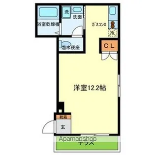 MONT LIVREⅢ【102号室号室】の間取り