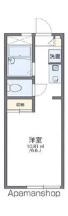 レオパレス鳴尾浜【1階】の間取り