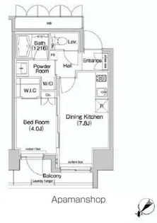 コンフォリア東池袋EAST【8階】の間取り