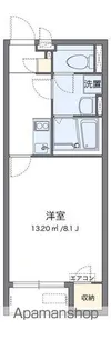 クレイノヴィラオクスガー出雲【104号室】の間取り