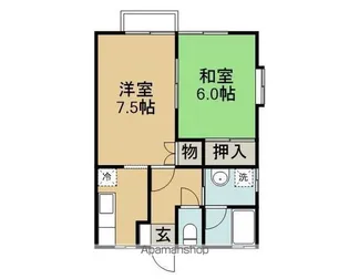 コンフォルト【103号室】の間取り