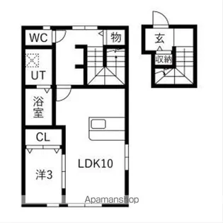 グラージアス(GRAJIAS)【2階】の間取り