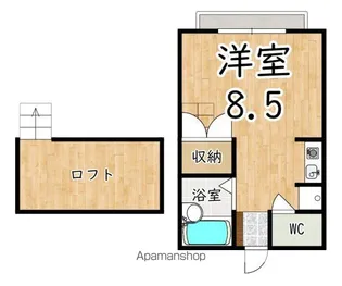 シャルマン第2【2階】の間取り