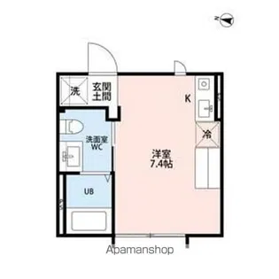 LABORATORIO大岡山【1階】の間取り