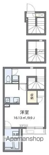 クレイノKEYAKIⅡ【3階】の間取り