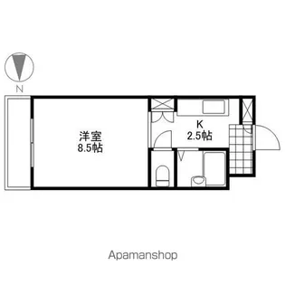 厚生シティハイツ【2階】の間取り