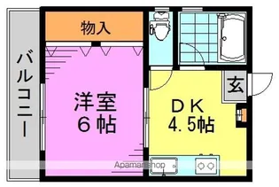 サンライズ高円寺【3階】の間取り