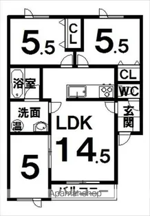 SHINKA26【2階】の間取り