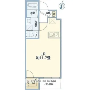 ウェルスクエア豊中本町【3階】の間取り