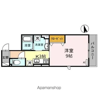 リレア コマダ【303号室】の間取り