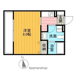 パークアクシス亀戸中央公園【13階】の間取り