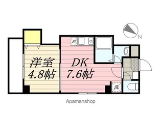 IL CENTRO 本千葉駅前【5階】の間取り