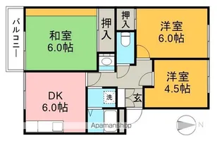 MKコーポ【2階】の間取り