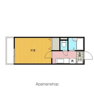 セジュール町田【1階】の間取り
