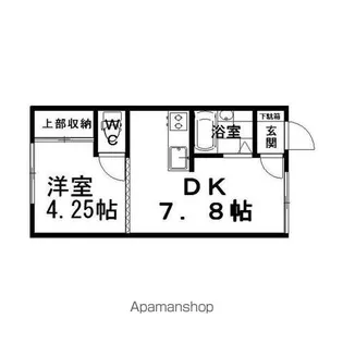 ハイツ東京【2-2号室】の間取り
