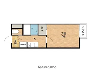 MAISONDEゆり【101号室】の間取り