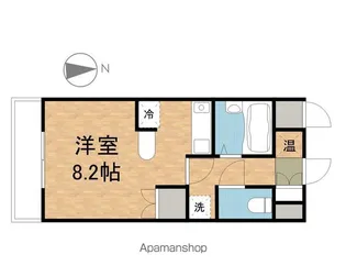 エクステリアJIN 川内【1階】の間取り