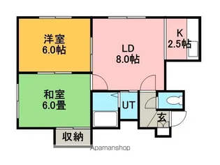 ルミエール曙【1階】の間取り
