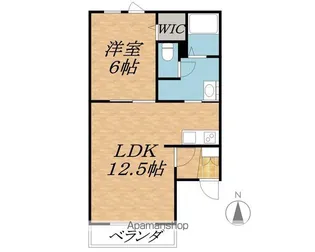 アベニール629【1階】の間取り
