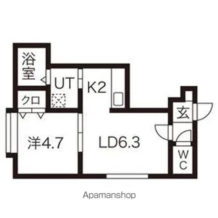 フェリスファミリアⅤ【3階】の間取り