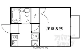 ハイム山喜【1-3号室】の間取り