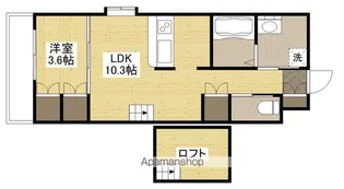 ルナレガロ【7階】の間取り