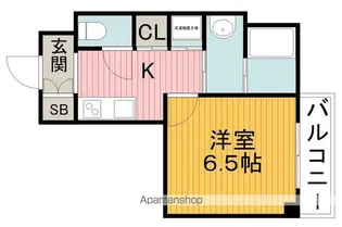 エクセル豊中北【3階】の間取り