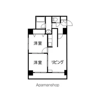 ラクラス札幌北7条【906号室】の間取り