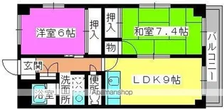 ハイムGLORY【203号室】の間取り