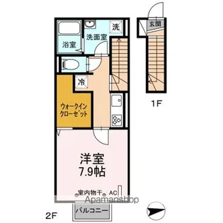 D’S COCO【2階】の間取り