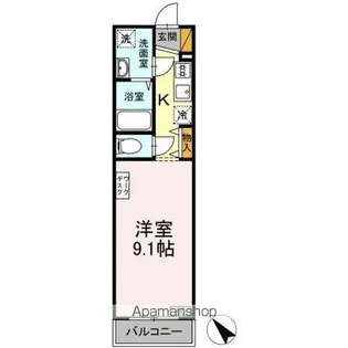 MAGNOLIA COUTマグノリアコート【1階】の間取り