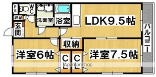 オークインマンション【1階】の間取り